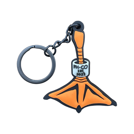 Duck Leg Band Keychain - Fowl Habit Co.
